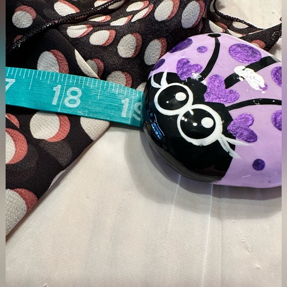 Lauren Conrad Rockabilly Top Peplum Pinup Silhouette Ruffle Polka Dot Medium - Picture 14 of 16